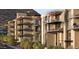 Modern condo building showcasing private balconies with sleek railings and views at 4849 N Camelback Ridge Rd # A409, Scottsdale, AZ 85251