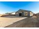 New home with a large, flat backyard and block wall at 16400 W Avenida Del Sol --, Surprise, AZ 85387