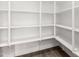 Walk-in pantry with ample shelving for storage at 16400 W Avenida Del Sol --, Surprise, AZ 85387