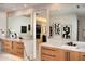 Luxurious bathroom with double vanity and marble at 29646 N 109Th Pl # 128, Scottsdale, AZ 85262