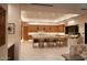 Sleek kitchen with marble countertops and large island at 29646 N 109Th Pl # 128, Scottsdale, AZ 85262