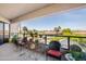 Spacious balcony with city views and seating for relaxing at 1040 E Osborn Rd # 302, Phoenix, AZ 85014
