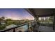 Balcony overlooking pool and city views at sunset at 1040 E Osborn Rd # 302, Phoenix, AZ 85014