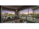 Private balcony with sunset views and seating area at 1040 E Osborn Rd # 302, Phoenix, AZ 85014