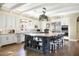 Spacious kitchen with large island, stainless steel appliances, and white cabinets at 10287 E Diamond Rim Dr, Scottsdale, AZ 85255
