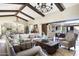 Open living room with high ceilings and access to outdoor space at 10287 E Diamond Rim Dr, Scottsdale, AZ 85255