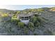 Custom home with private pool featuring hillside desert landscape, mountain views, and desert foliage at 10537 N Crestview Dr, Fountain Hills, AZ 85268