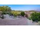 Brick driveway leading to a stone home on a hill at 10537 N Crestview Dr, Fountain Hills, AZ 85268