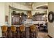 Gourmet kitchen with granite countertops, custom cabinets, and modern appliances at 10537 N Crestview Dr, Fountain Hills, AZ 85268