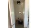 Small laundry room with block walls and an unfinished square opening with water line at 1535 E Christy Dr, Phoenix, AZ 85020