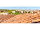 Aerial view showcasing the property's tile roof and desert landscape at 31221 N 161St Pl, Scottsdale, AZ 85262