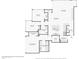 Detailed floor plan showcasing the layout of the home, including bedrooms, bathrooms, kitchen, and living areas at 7117 E Rancho Vista Dr # 4011, Scottsdale, AZ 85251