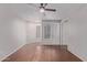 Bright bedroom with wood floors and ceiling fan at 3633 N 3Rd Ave # 1089, Phoenix, AZ 85013