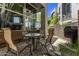 Small patio with table and chairs, near BBQ at 3633 N 3Rd Ave # 1089, Phoenix, AZ 85013