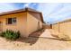 A single-story house, with a walkway on the side at 5625 N 47Th Ave, Glendale, AZ 85301