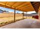 Covered patio with a large yard at 5625 N 47Th Ave, Glendale, AZ 85301