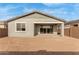 New construction home with covered patio and fenced backyard at 40115 W Elm Dr, Maricopa, AZ 85138