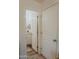 Clean bathroom with double sinks and a walk-in shower at 160 S Azteca Dr, Eloy, AZ 85131