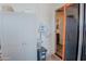Garage with extra storage space and access to another room at 160 S Azteca Dr, Eloy, AZ 85131
