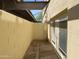 Private outdoor patio, perfect for relaxing, with tile flooring and access to the interior at 4925 N 73Rd St # 4, Scottsdale, AZ 85251