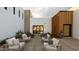 Relaxing courtyard area with comfortable seating and modern design elements perfect for outdoor lounging at 4350 N Jokake Dr, Scottsdale, AZ 85251