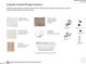 Images of the expertly curated design features in the bathroom at 1535 W Wagon Wheel Dr, Phoenix, AZ 85021