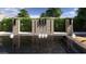 Water feature spills into a pool, creating a soothing focal point at 1535 W Wagon Wheel Dr, Phoenix, AZ 85021