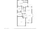 Detailed floor plan showcasing the layout of the home, including bedrooms, bathrooms, kitchen, and living areas at 10649 W Monte Vista Rd, Avondale, AZ 85392