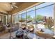 Expansive view from the covered patio, seamlessly blending indoor/outdoor living at 8167 E Sand Flower Dr, Scottsdale, AZ 85266