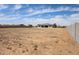 Large, open lot with block wall for added privacy, ideal for creating your dream outdoor space at 1101 E Dolores Rd, Phoenix, AZ 85086