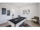 Game room with pool table and access to a half bathroom at 1101 E Dolores Rd, Phoenix, AZ 85086