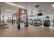 Well-equipped gym with weight training and cardio equipment, providing residents a convenient fitness center at 7127 E Rancho Vista Dr # 4012, Scottsdale, AZ 85251