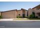 Modern home with attached garage and landscaping at 7917 E Bonnie Rose Ave, Scottsdale, AZ 85250