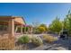 Landscaped backyard featuring a patio and grill at 17983 E Vista Desierto --, Rio Verde, AZ 85263