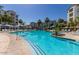 Large community pool with ample space for swimming and lounging at 2511 W Queen Creek Rd # 179, Chandler, AZ 85248