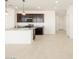 Modern kitchen with island and stainless steel appliances at 25218 N 160Th Dr, Surprise, AZ 85387