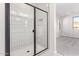 Walk-in shower with modern glass enclosure at 11519 S 50Th Ave, Laveen, AZ 85339