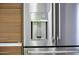 Stainless steel refrigerator with water and ice dispenser at 1521 W Commerce Ave, Gilbert, AZ 85233