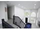 Upstairs hallway with view of the main level at 1521 W Commerce Ave, Gilbert, AZ 85233