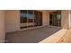 Covered back patio offers an outdoor living space at 17225 W Calle Lejos --, Surprise, AZ 85387