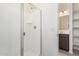 Bathroom features a glass-enclosed shower and view of the vanity at 17225 W Calle Lejos --, Surprise, AZ 85387