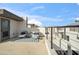 Relaxing rooftop deck with modern seating and city views at 1501 N Miller Rd # 1011, Scottsdale, AZ 85257