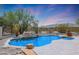 Relaxing pool and spa with mountain views at 19927 W Meadowbrook Ave, Litchfield Park, AZ 85340