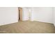 Spacious bedroom with carpet and access to hallway bathroom at 12179 E Sereno Rd, Gold Canyon, AZ 85118