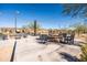 Community fire pit with seating for gatherings at 12179 E Sereno Rd, Gold Canyon, AZ 85118