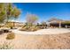 Community playground with play structures and shaded area at 12179 E Sereno Rd, Gold Canyon, AZ 85118