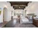 Opulent main bedroom with fireplace and high-end finishes at 21868 E Stacey Rd, Queen Creek, AZ 85142