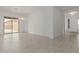 Open concept living area featuring tile floors and access to the front entry at 19539 E Estrella Rd, Queen Creek, AZ 85142