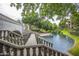 Charming bridge and stairway overlooking the water feature, perfect for a leisurely stroll at 2989 N 44Th St # 3036, Phoenix, AZ 85018