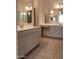 Bathroom with dual sinks and lots of counter space at 19031 W Palo Verde Dr, Litchfield Park, AZ 85340